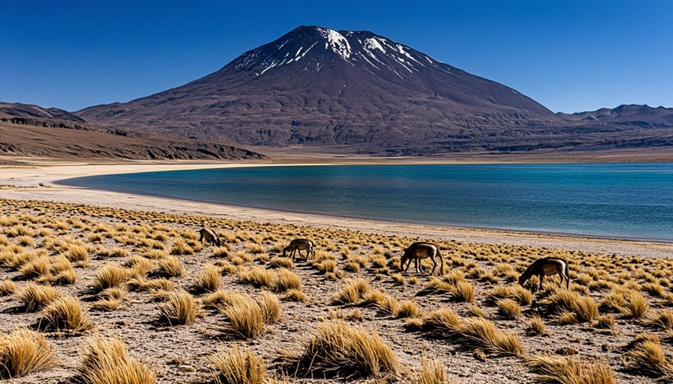 Lagunas Altiplánicas (Miscanti & Miñiques), Atacama Desert, Chile