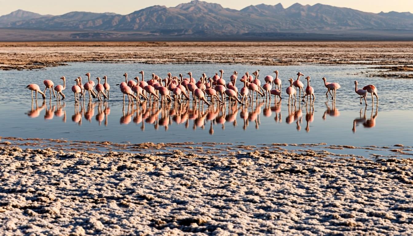 Laguna Chaxa, Atacama Desert, Chile