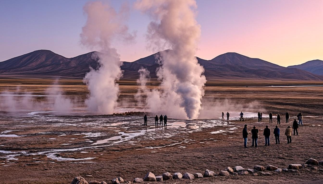 El Tatio Geyser Field, Atacama Desert, Chile